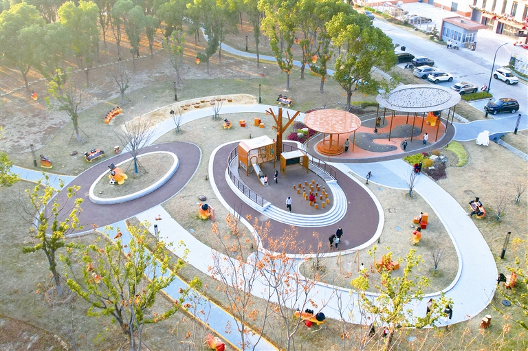 荒地變公園 繪就幸福景